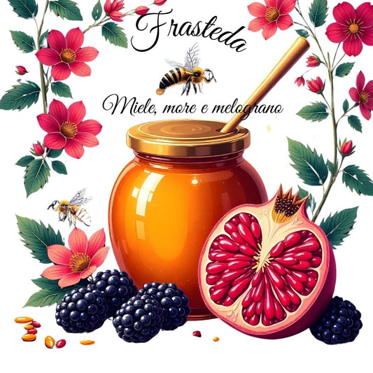 Gelatine miele more e melograno