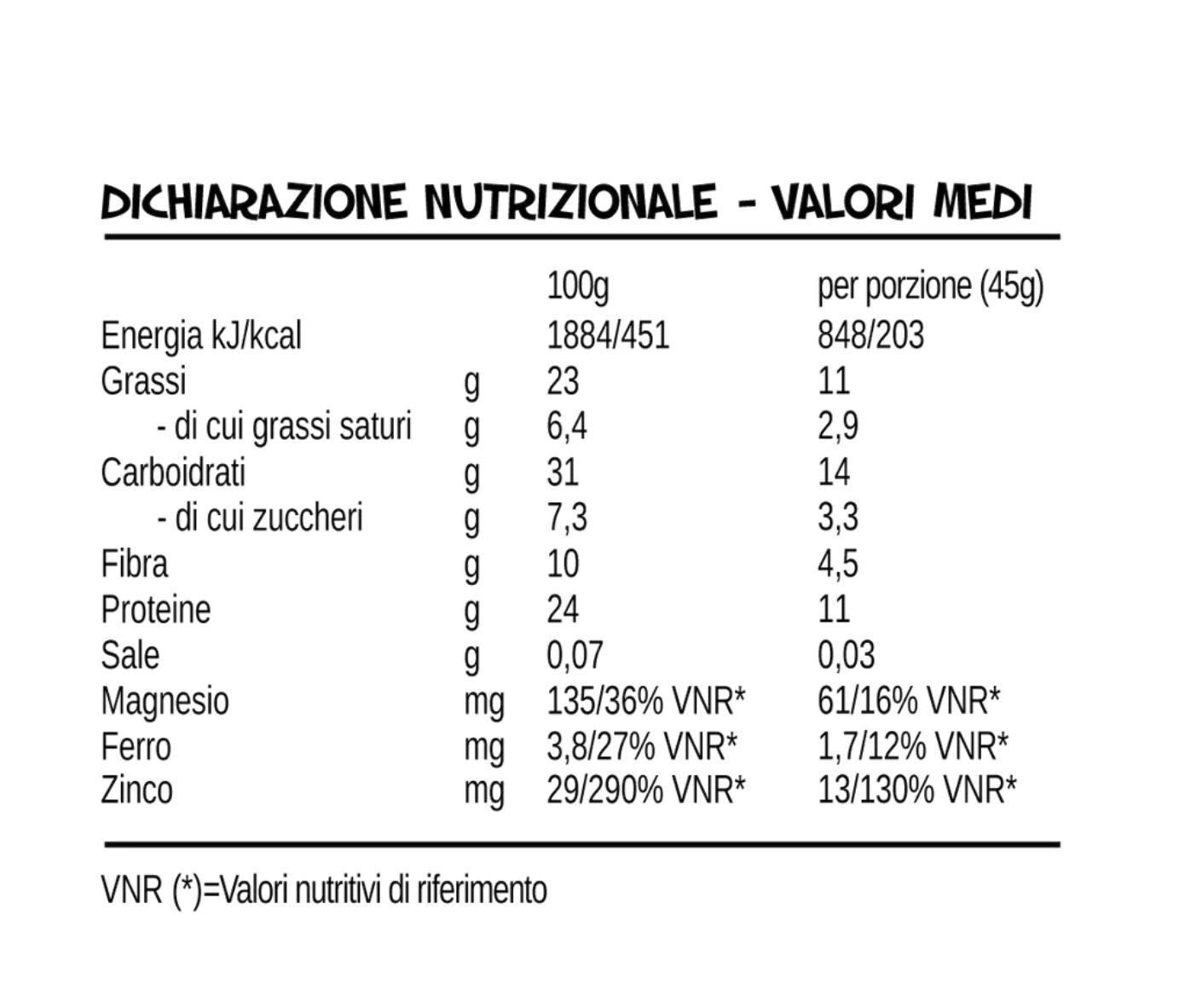 Granola proteica biologica arachidi e cacao PerfectBio