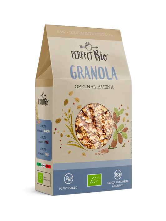Granola proteica biologica original avena PerfectBio