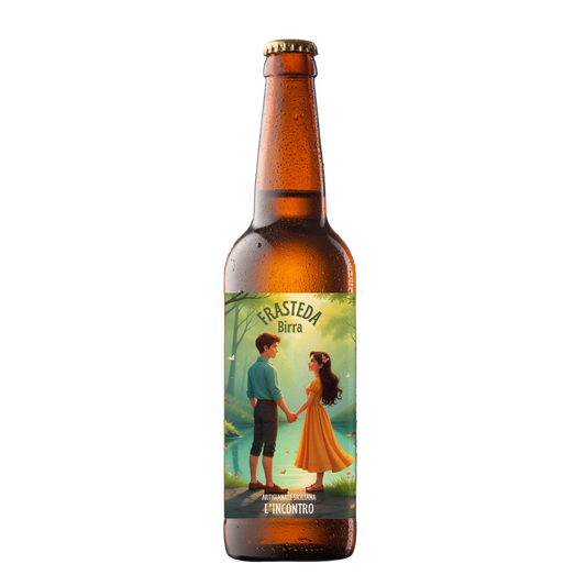 L’incontro - Golden Ale - Birra artigianale siciliana Frasteda da 33 cl.