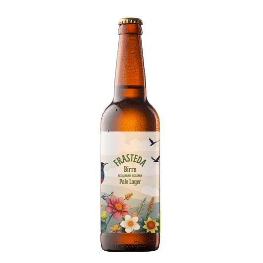 Pale Lager - Birra artigianale siciliana Frasteda da 33 cl.