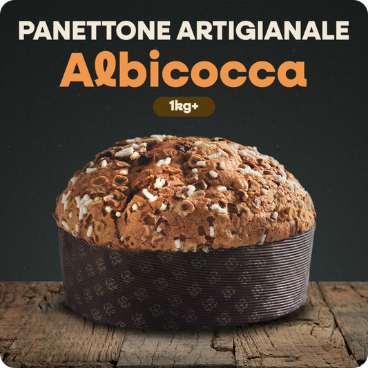 Panettone artigianale siciliano Frasteda da 1 Kg. ’Albicocca’