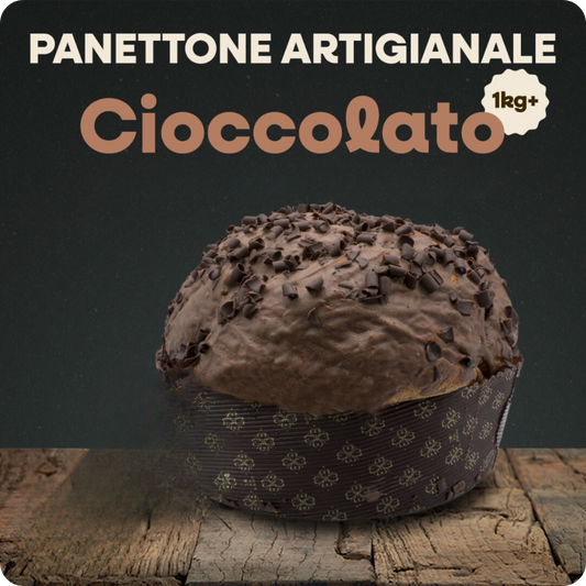 Panettone artigianale siciliano Frasteda da 1 Kg. ’Cioco Extra’