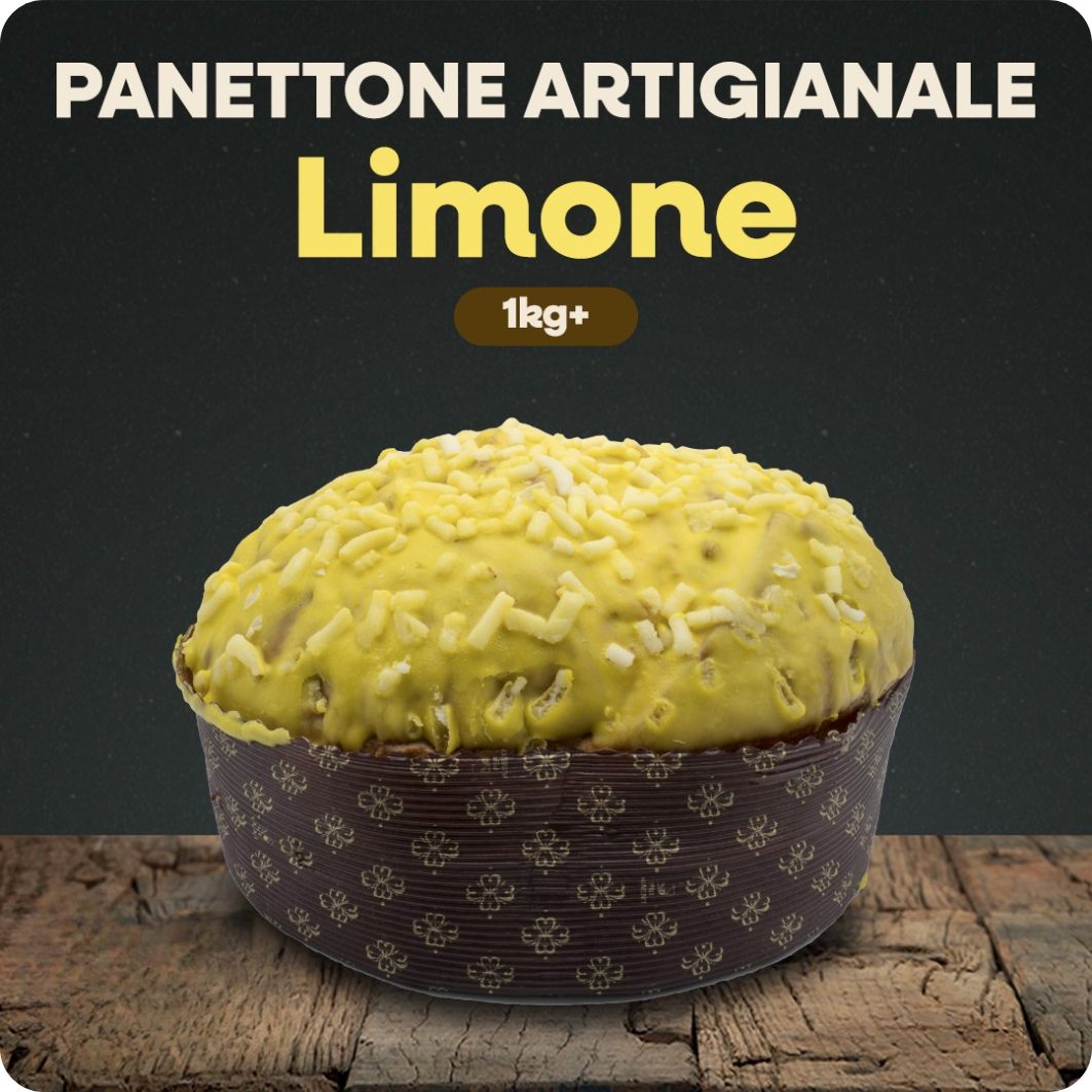 Panettone artigianale siciliano Frasteda da 1 Kg. ’Limone’