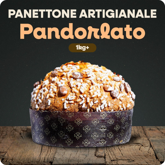 Panettone siciliano artigianale Frasteda da 1 Kg. ’Pandorlato’