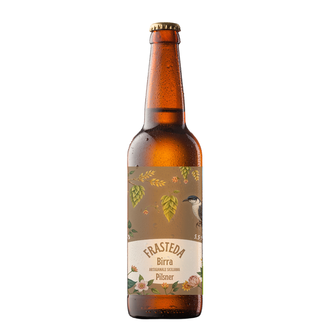 Pilsner - Birra artigianale siciliana Frasteda da 33 cl.