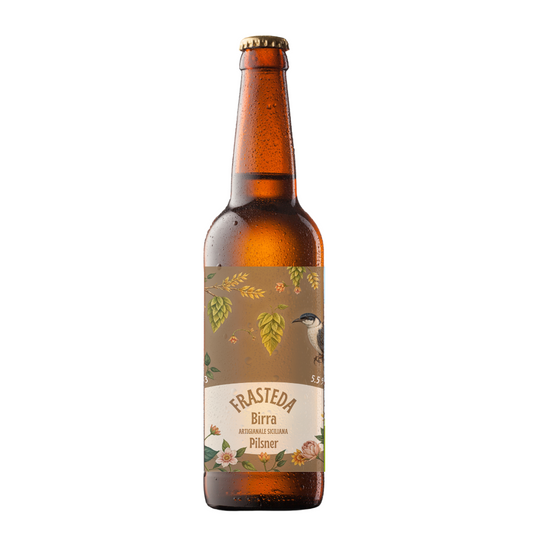 Pilsner - Birra artigianale siciliana Frasteda da 33 cl.