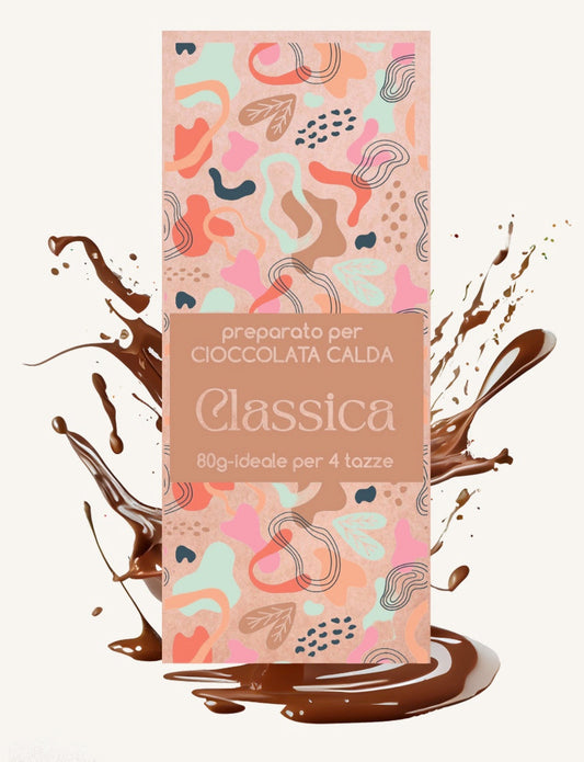Preparato per cioccolata calda ’Classica’ 80 g ideale per 4 tazze