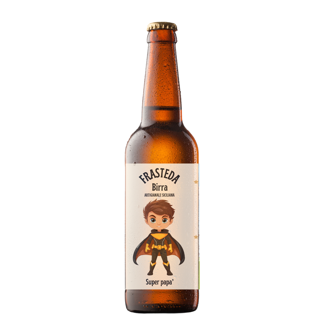 Birra artigianale Frasteda "Super papà" Edizione limitata per la festa del papà