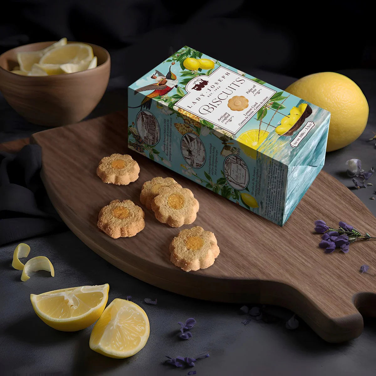 Biscotti alla crema di limone 100 g
