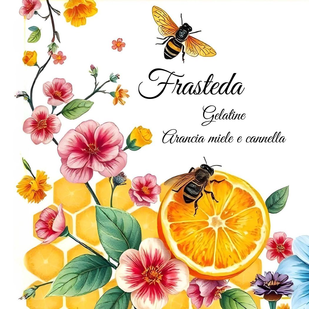 Gelatine Arancia miele e cannella