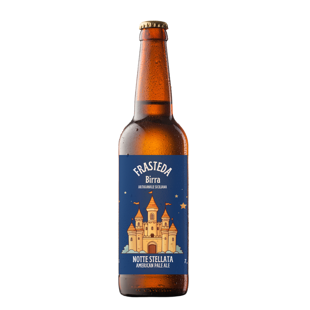 Notte Stellata - American Pale Ale - Birra artigianale siciliana Frasteda da 33 cl.